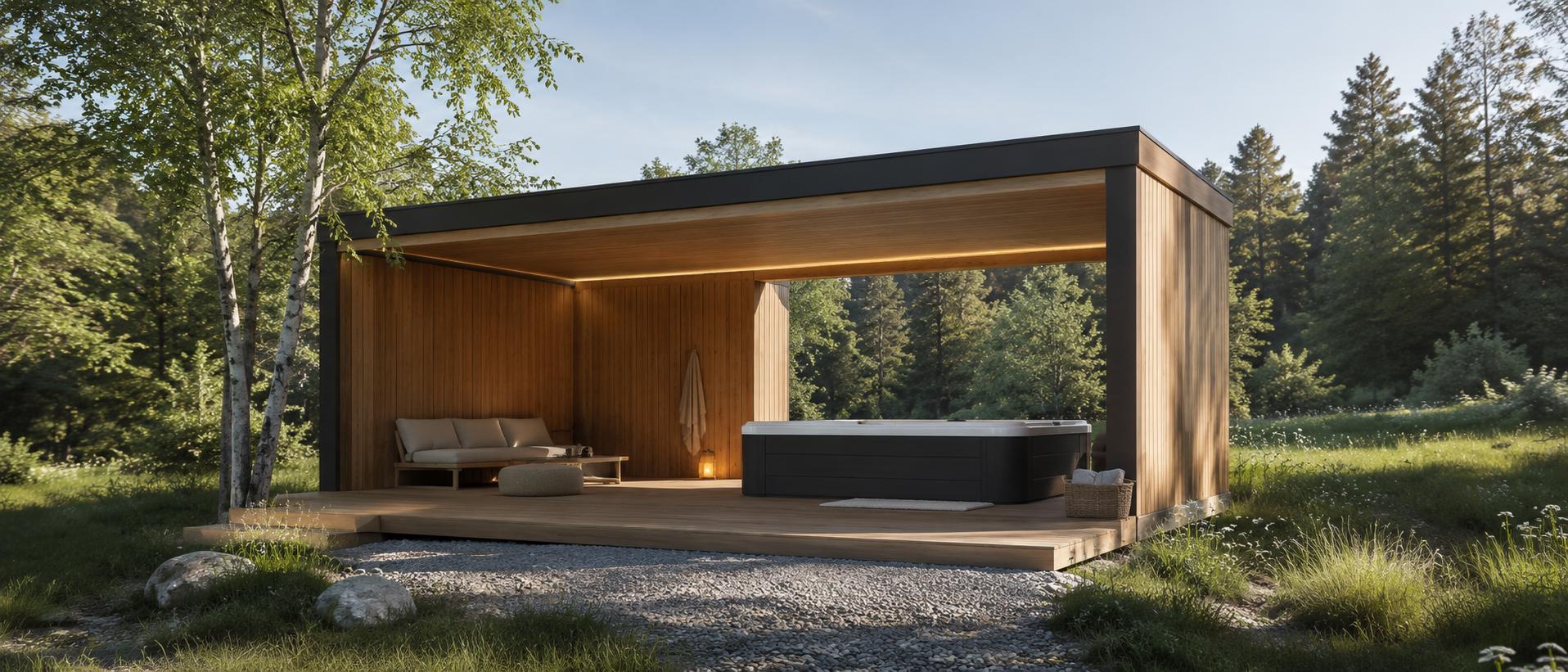 Nowoczesna pergola — zdjęcie 1